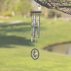 image:imageWoodstock Chimes 21 Garden Bouquet Botanical Chime Flower StainedGlass Acrylic Wind Catcher Chimes Silver Aluminum Tubes Windchime for Outside Garden Decor Outdoor Patio and Front Porch22