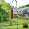 image:imageWoodstock Chimes Amazing Grace Chime Medium 24 Bronze Wind Chime and 60 Shepherds Hook Windchime Hanger Metal Stake for Outside Patio Garden Yard Lawn Porch Dcor