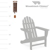 image:imageWoodstock Chimes Amazing Grace Chime Medium 24 Bronze Wind Chime and 60 Shepherds Hook Windchime Hanger Metal Stake for Outside Patio Garden Yard Lawn Porch Dcor
