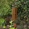 image:imageWoodstock Chimes Amazing Grace Chime Medium 24 Bronze Wind Chime and 60 Shepherds Hook Windchime Hanger Metal Stake for Outside Patio Garden Yard Lawn Porch Dcor