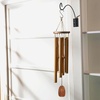 image:imageWoodstock Chimes Amazing Grace Wind Chime with Outdoor Wall Bracket 24 Bronze Chime amp Black Iron Hanger Garden Patio Porch Memorial Gift Set for Loved Ones