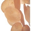 image:imageWoodstock Chimes Asli Arts Collection Capiz Waterfall 40 Azure Capiz Wind Chimes for Outdoor Patio Home or Garden Dcor Wind Chime for Mom ChristmasHanukkah Gifts CWRA40 Inches Summer Marigold