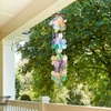 image:imageWoodstock Chimes Asli Arts Collection Capiz Waterfall 40 Azure Capiz Wind Chimes for Outdoor Patio Home or Garden Dcor Wind Chime for Mom ChristmasHanukkah Gifts CWRA40 Inches Light Rainbow
