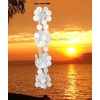 image:imageWoodstock Chimes Asli Arts Collection Capiz Waterfall 40 Azure Capiz Wind Chimes for Outdoor Patio Home or Garden Dcor Wind Chime for Mom ChristmasHanukkah Gifts CWRA40 Inches White