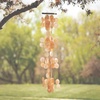 image:imageWoodstock Chimes Asli Arts Collection Capiz Waterfall 40 Azure Capiz Wind Chimes for Outdoor Patio Home or Garden Dcor Wind Chime for Mom ChristmasHanukkah Gifts CWRA40 Inches Summer Marigold