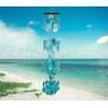 image:imageWoodstock Chimes Asli Arts Collection Capiz Waterfall 40 Azure Capiz Wind Chimes for Outdoor Patio Home or Garden Dcor Wind Chime for Mom ChristmasHanukkah Gifts CWRA40 Inches Azure Green