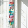 image:imageWoodstock Chimes Asli Arts Collection Capiz Waterfall 40 Azure Capiz Wind Chimes for Outdoor Patio Home or Garden Dcor Wind Chime for Mom ChristmasHanukkah Gifts CWRA40 Inches Rainbow