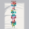 image:imageWoodstock Chimes Asli Arts Collection Capiz Waterfall 40 Azure Capiz Wind Chimes for Outdoor Patio Home or Garden Dcor Wind Chime for Mom ChristmasHanukkah Gifts CWRA40 Inches Rainbow