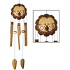 image:imageWoodstock Chimes Asli Arts Collection Coco Pig Bamboo Chime 22 Bamboo Wind Chimes for Outdoor Patio Home or Garden Dcor CPIGLion