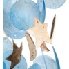 image:imageWoodstock Chimes Asli Arts Collection Dark Blue Capiz Chime 19 Capiz Wind Chimes for Outdoor Patio Home or Garden Dcor C206