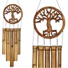 image:imageWoodstock Chimes Asli Arts Collection Tree of Life Bamboo Chime 26 Bamboo Wind Chimes for Outdoor Patio Home or Garden Dcor CTOL