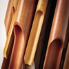image:imageWoodstock Chimes Asli Arts Collection Trio Bamboo Chime 25 Bamboo Wind Chimes for Outdoor Patio Home or Garden Decor CTRIO