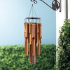 image:imageWoodstock Chimes Asli Arts Collection Trio Bamboo Chime 25 Bamboo Wind Chimes for Outdoor Patio Home or Garden Decor CTRIO