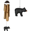 image:imageWoodstock Chimes CBEA The Original Guaranteed Musically Tuned Chime Asli Arts Collection Medium Half Coconut Bamboo  BearBear
