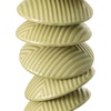 image:imageWoodstock Chimes Ceramic Disc Chime 26 Apricot Wind Chime for Outside Ceramic Shell Design Chimes for Garden Porch Patio Decor Unique Gift CCAPGreen