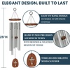 image:imageWoodstock Chimes Cross Wind Chime for Outside Garden Patio Porch and Outdoor Decor 25 Silver Amazing Grace Medium AGMCR