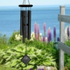 image:imageWoodstock Chimes Encore Collection Chimes of Polaris 22 BlackBlack Wind Chimes for Outdoor Patio Home or Garden Dcor DCKK22