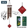 image:imageWoodstock Chimes Encore Collection Chimes of Polaris 22 Bronze Wind Chimes for Outdoor Patio Home or Garden Dcor DCB22Bronze