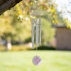 image:imageWoodstock Chimes Flower Wind Chime 22 Outdoor Memorial Gift Wind Chimes for Backyard Porch Garden Patio Dcor Zen Light SoundPink