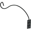 image:imageWoodstock Chimes Heroic Wind Bell amp Outdoor Hanging Bracket 24 Grey Antique Silver Wind Chime with Black Iron Wall Mount Deep Tone Windbell amp Durable Hanger for Porch Patio or Garden