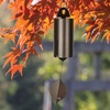 image:imageWoodstock Chimes Heroic Windbell Wind Chime for Outside 40 Large SilverDeep Tone Sound Outdoor Decor for Patio Porch Garden HWLASAntique Copper