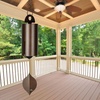 image:imageWoodstock Chimes Heroic Windbell Wind Chime for Outside 40 Large SilverDeep Tone Sound Outdoor Decor for Patio Porch Garden HWLASAntique Copper