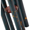 image:imageWoodstock Chimes Marble Wind Chime 24 Satin Green with Gold Vein Accent Outdoor Memorial Gift Wind Chimes for Backyard Porch Garden Patio Decor WDCGGSatin Green