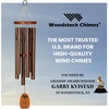 image:imageWoodstock Chimes Personalized Tree of Life Amazing Grace Wind Chime for Outside 24 Medium Bronze Outdoor Garden Decor Memorial Gift for Loss Loved Ones