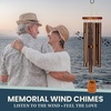 image:imageWoodstock Chimes Personalized Tree of Life Amazing Grace Wind Chime for Outside 24 Medium Bronze Outdoor Garden Decor Memorial Gift for Loss Loved Ones