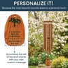 image:imageWoodstock Chimes Personalized Tree of Life Amazing Grace Wind Chime for Outside 24 Medium Bronze Outdoor Garden Decor Memorial Gift for Loss Loved Ones