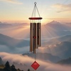 image:imageWoodstock Chimes Pluto Wind Chime for Outside 27 Bronze Small Light Airy Sound for Outdoor Garden Patio Porch Decor Encore Collection DCB27Bronze