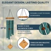 image:imageWoodstock Chimes Pluto Wind Chime for Outside 27 Bronze Small Light Airy Sound for Outdoor Garden Patio Porch Decor Encore Collection DCB27Verdigris