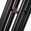 image:imageWoodstock Chimes Pluto Wind Chime for Outside 37 Black Wood Medium Tone Sound for Outdoor Garden Patio Porch Decor Gifts Encore Collection DCKK37Black Teak