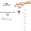 image:imageWoodstock Chimes Rainbow Makers Crystal Suncatchers Crystal Guardian Angel Large ChakraCGCHL