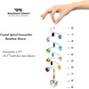 image:imageWoodstock Chimes Rainbow Makers Crystal Suncatchers Crystal Spiral Rainbow HeartsRainbow Hearts