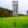 image:imageWoodstock Chimes Signature Collection Affirmation Chime 25 Virtues Inspirational and Memorial Wind Chimes for Outdoor Patio Home or Garden Dcor AFVSBAFLSB