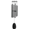 image:imageWoodstock Chimes Signature Collection Bells of Paradise Bronze 32 Decor Designs Wind Chimes for Outdoor Patio Home or Garden Dcor BPMBRAntique Silver