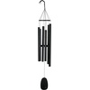image:imageWoodstock Chimes Signature Collection Bells of Paradise Bronze 32 Decor Designs Wind Chimes for Outdoor Patio Home or Garden Dcor BPMBRBlack