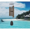 image:imageWoodstock Chimes Signature Collection Bells of Paradise Bronze 32 Decor Designs Wind Chimes for Outdoor Patio Home or Garden Dcor BPMBRBronze