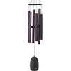 image:imageWoodstock Chimes Signature Collection Bells of Paradise Bronze 32 Decor Designs Wind Chimes for Outdoor Patio Home or Garden Dcor BPMBRBurgundy