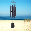 image:imageWoodstock Chimes Signature Collection Bells of Paradise Bronze 32 Decor Designs Wind Chimes for Outdoor Patio Home or Garden Dcor BPMBRBurgundy