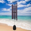 image:imageWoodstock Chimes Signature Collection Bells of Paradise Bronze 32 Decor Designs Wind Chimes for Outdoor Patio Home or Garden Dcor BPMBRBurgundy
