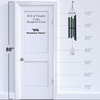 image:imageWoodstock Chimes Signature Collection Bells of Paradise Bronze 32 Decor Designs Wind Chimes for Outdoor Patio Home or Garden Dcor BPMBRGreen