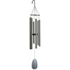 image:imageWoodstock Chimes Signature Collection Bells of Paradise Bronze 32 Decor Designs Wind Chimes for Outdoor Patio Home or Garden Dcor BPMBRSilver