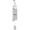 image:imageWoodstock Chimes Signature Collection Bells of Paradise Bronze 32 Decor Designs Wind Chimes for Outdoor Patio Home or Garden Dcor BPMBRSilver