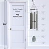 image:imageWoodstock Chimes Signature Collection Bells of Paradise Bronze 32 Decor Designs Wind Chimes for Outdoor Patio Home or Garden Dcor BPMBRSilver
