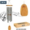 image:imageWoodstock Chimes Signature Collection Chimes of Kyoto 25 World Music Wind Chimes for Outdoor Patio Home or Garden Dcor KWSSilver