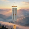 image:imageWoodstock Chimes Signature Collection Chimes of Kyoto 25 World Music Wind Chimes for Outdoor Patio Home or Garden Dcor KWSSilver