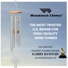 image:imageWoodstock Chimes Signature Collection Chimes of Remembrance 26 Not Forgotten Silver Wind Chimes for Outdoor Patio Home or Garden Dcor RMNF26 Not Forgotten