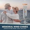 image:imageWoodstock Chimes Signature Collection Chimes of Remembrance 26 Not Forgotten Silver Wind Chimes for Outdoor Patio Home or Garden Dcor RMNF26 Song of Remembrance